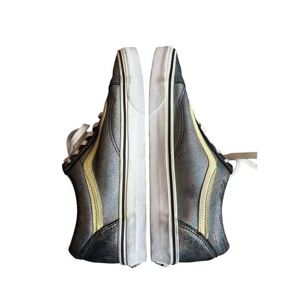 Vans Old Skool Prism Suede Silver Holographic Sneakers Men’s 10 main image 8